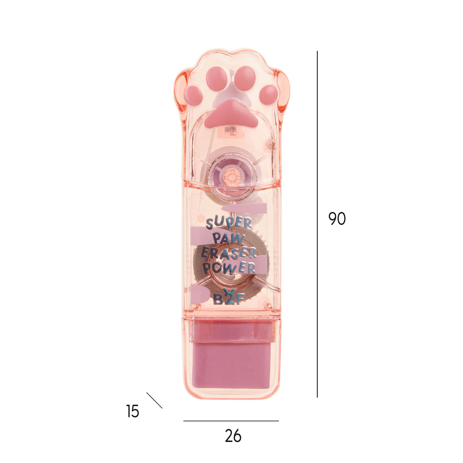 Corretor De Fita Com Borracha Miquelrius Back2Fun Patita Rosa 5Mmx6M Mr13328 ( Imagem 4 de 4 ) - Preview
