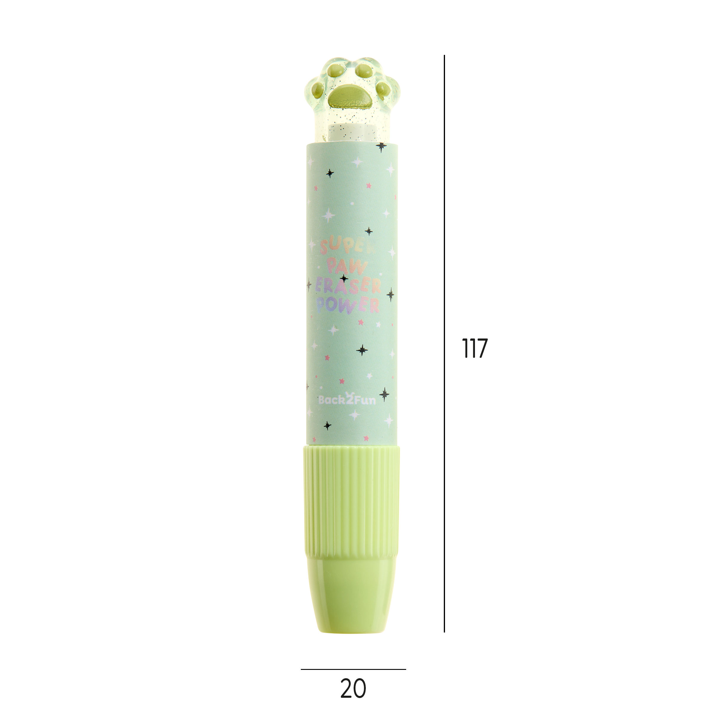 Borracha Stick Miquelrius Back2Fun Patita Verde Mr13326 ( Imagem 4 de 4 ) - Preview