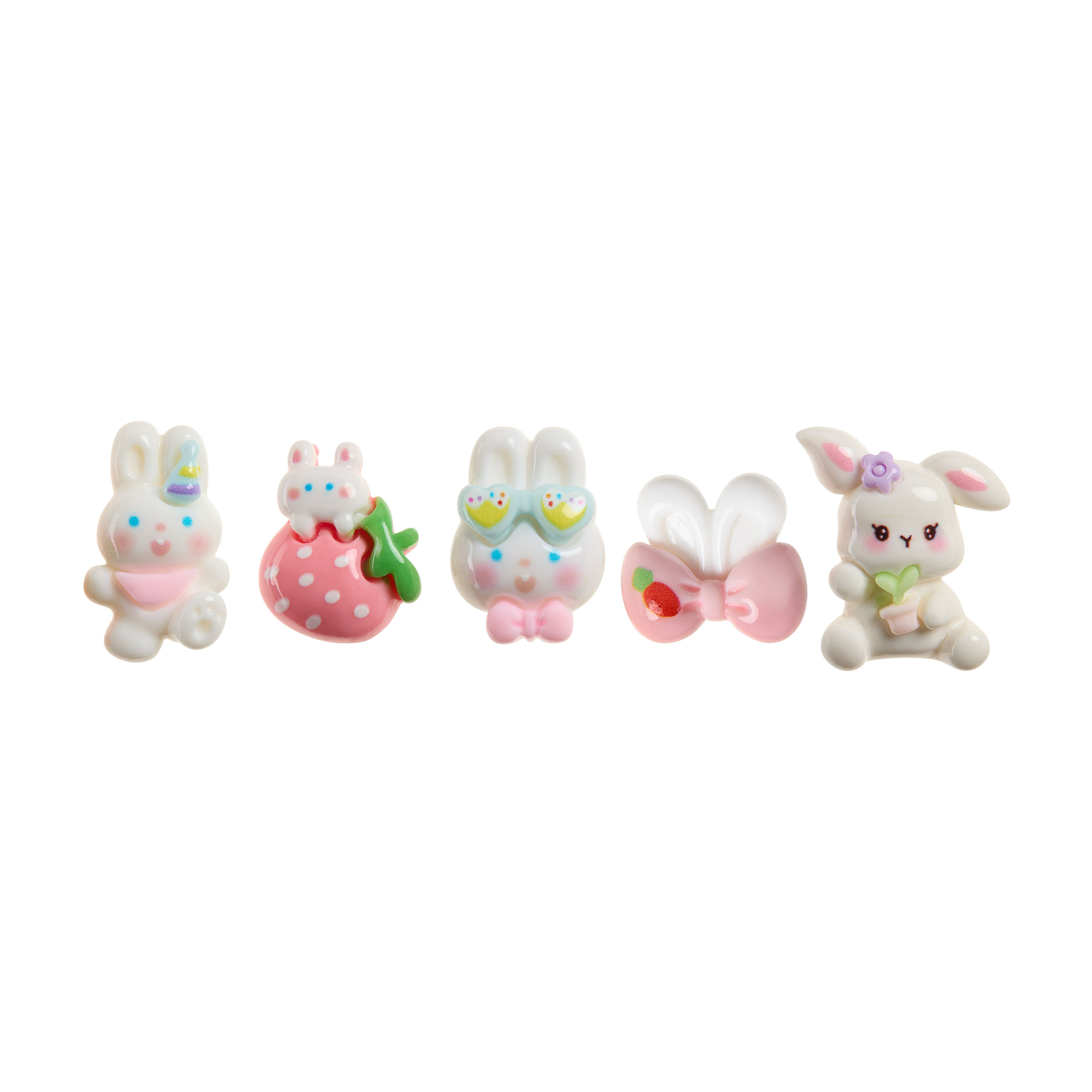 Conjunto 5 Pioneses Miquelrius Back2Fun Clip & Calm Coelho Blister Mr13382 ( Imagem 2 de 4 ) - Preview