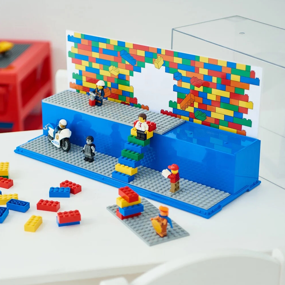 LEGO® Play & Display Iconic Exhibitor | Blue | 384x192x184 mm ( Imagem 5 de 5 ) - Preview