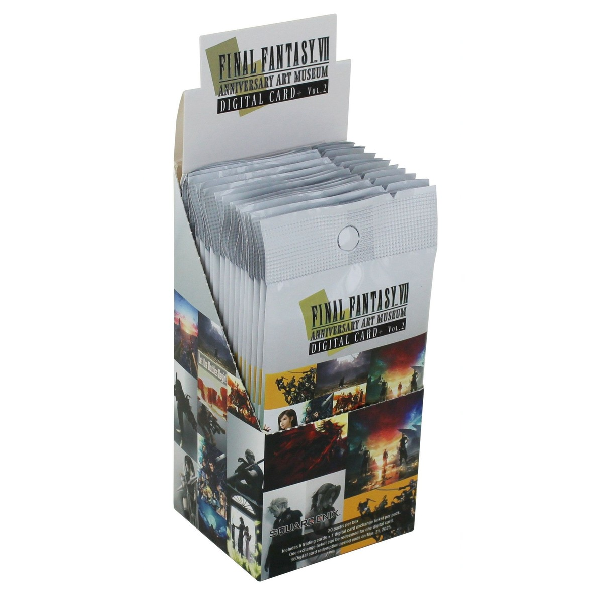 Cartas/Acessórios Final Fantasy VII Anniversary Art Museum Digital Card Plus Vol. 2 Display (20 Packs) - EN ( Imagem 2 de 2 ) - Preview