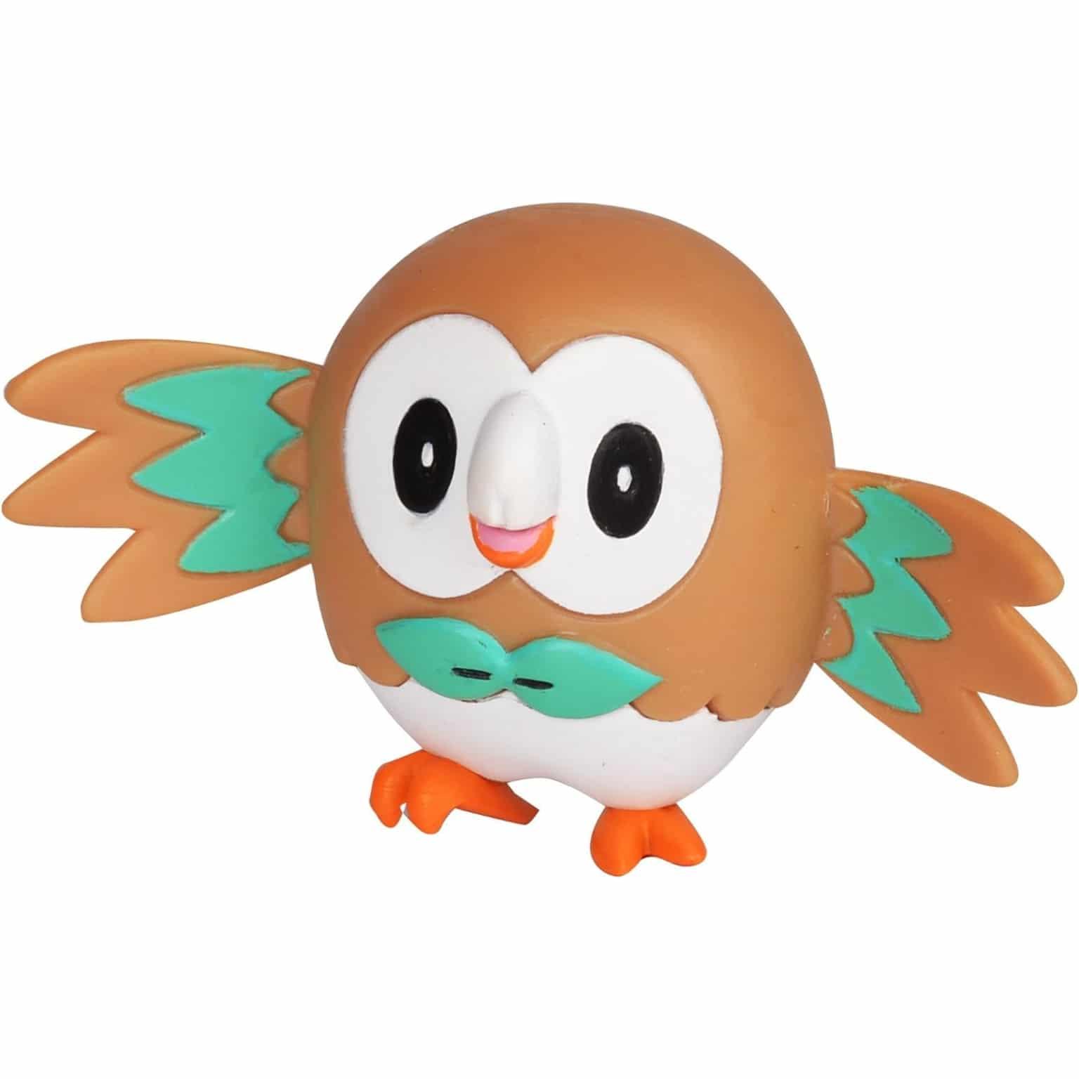 Figura Pokémon - Rowlet e Litten ( Imagem 2 de 4 ) - Preview