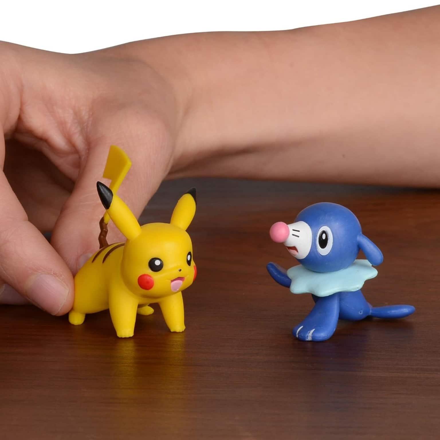 Figuras Pokemon - Pikachu e Popplio ( Imagem 4 de 4 ) - Preview