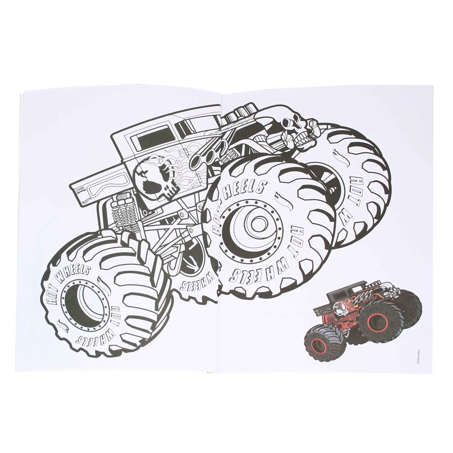 Hot Wheels Monster Trucks Colouring - 2 Europrice Li-Mt6662-B ( Imagem 2 de 2 ) - Preview
