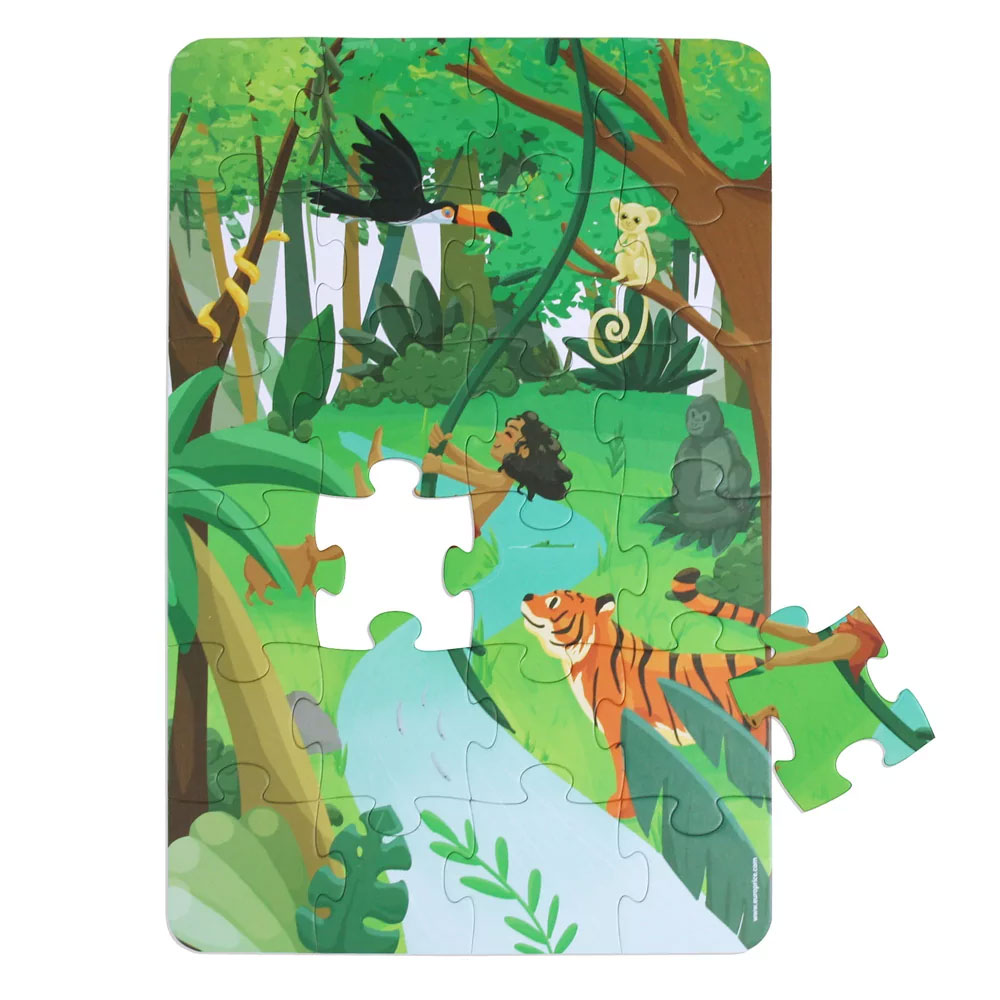 Tales in Puzzle Europrice - Tarzan ( Imagem 2 de 2 ) - Preview