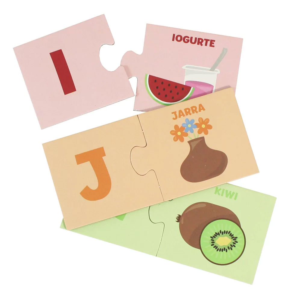 Minipuzzles Europrice - O Alfabeto ( Imagem 2 de 2 ) - Preview