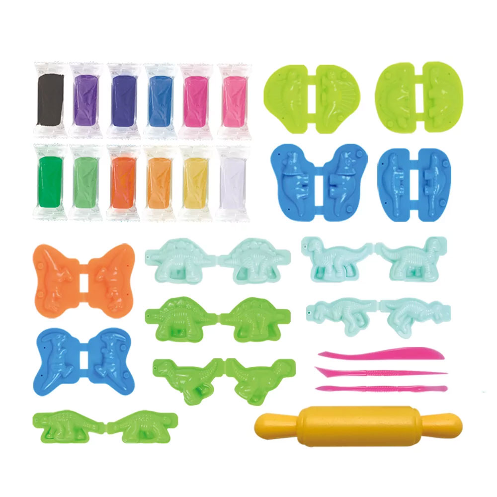 Plasticinas Dinos Europrice ( Imagem 3 de 3 ) - Preview