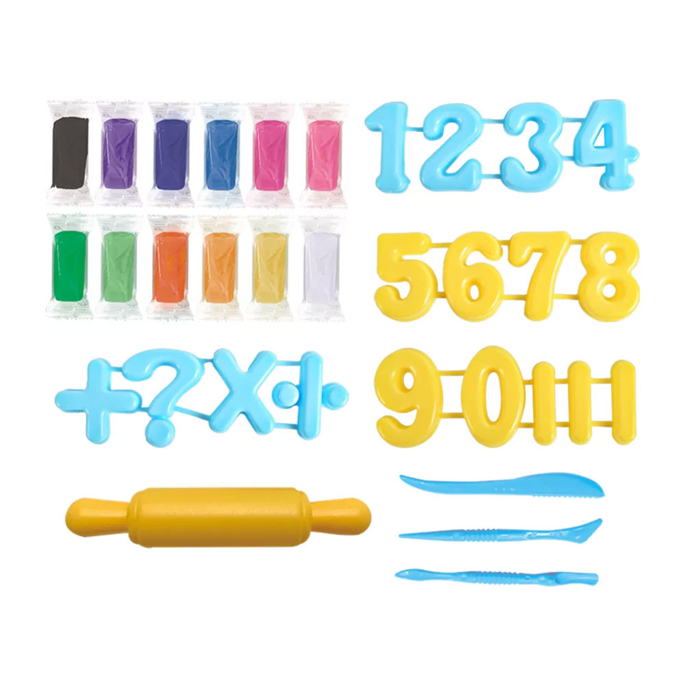Plasticinas Europrice Números ( Imagem 3 de 3 ) - Preview