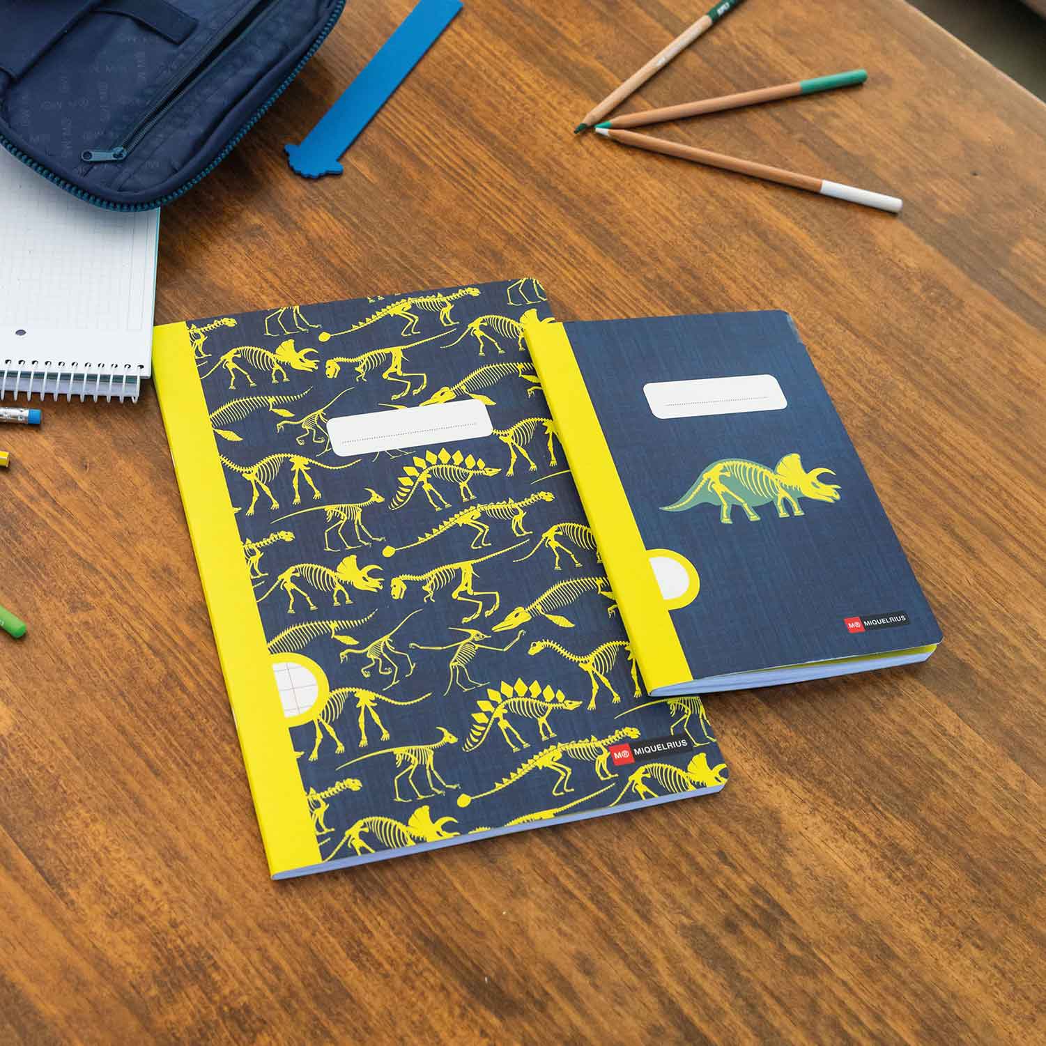 Caderno A4 Agrafado Miquelrius Fossil Mini Fossil Pautado 48Fl 90G Mr8365 ( Imagem 4 de 4 ) - Preview