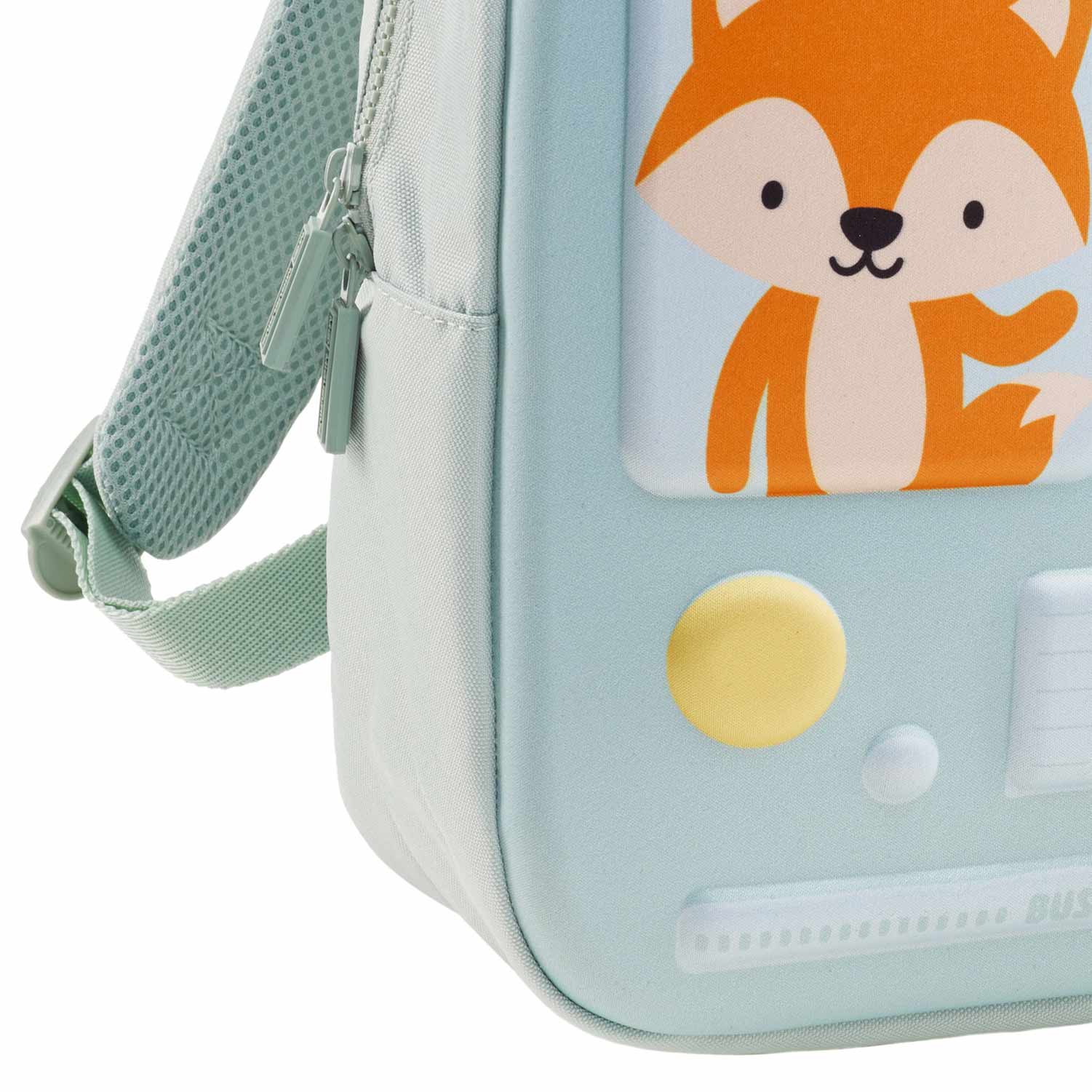 Miquelrius Bus Stop Backpack Green 24.5X12X30.5Cm Mr19393 ( Imagem 3 de 4 ) - Preview