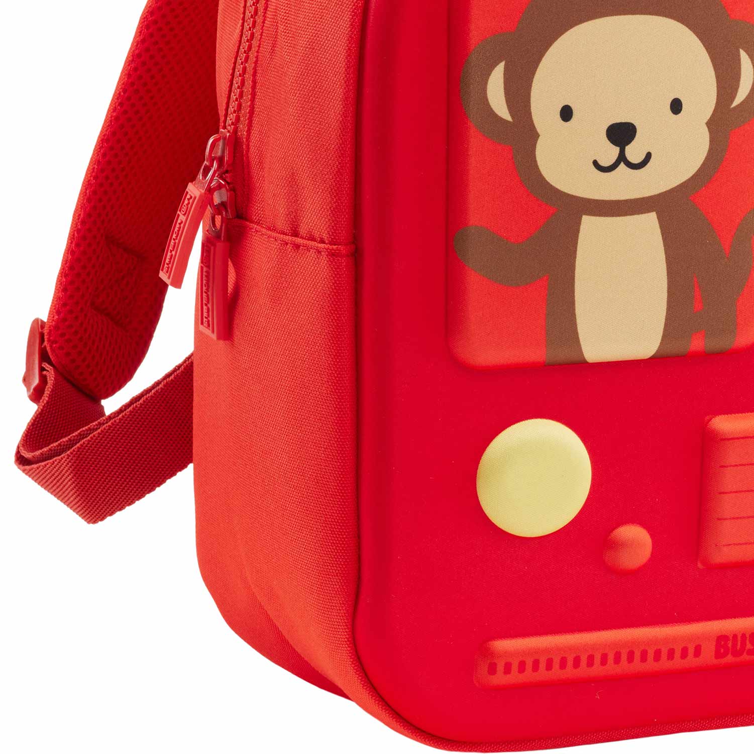Miquelrius Bus Stop Red Backpack 24.5X12X30.5Cm Mr19390 ( Imagem 3 de 4 ) - Preview