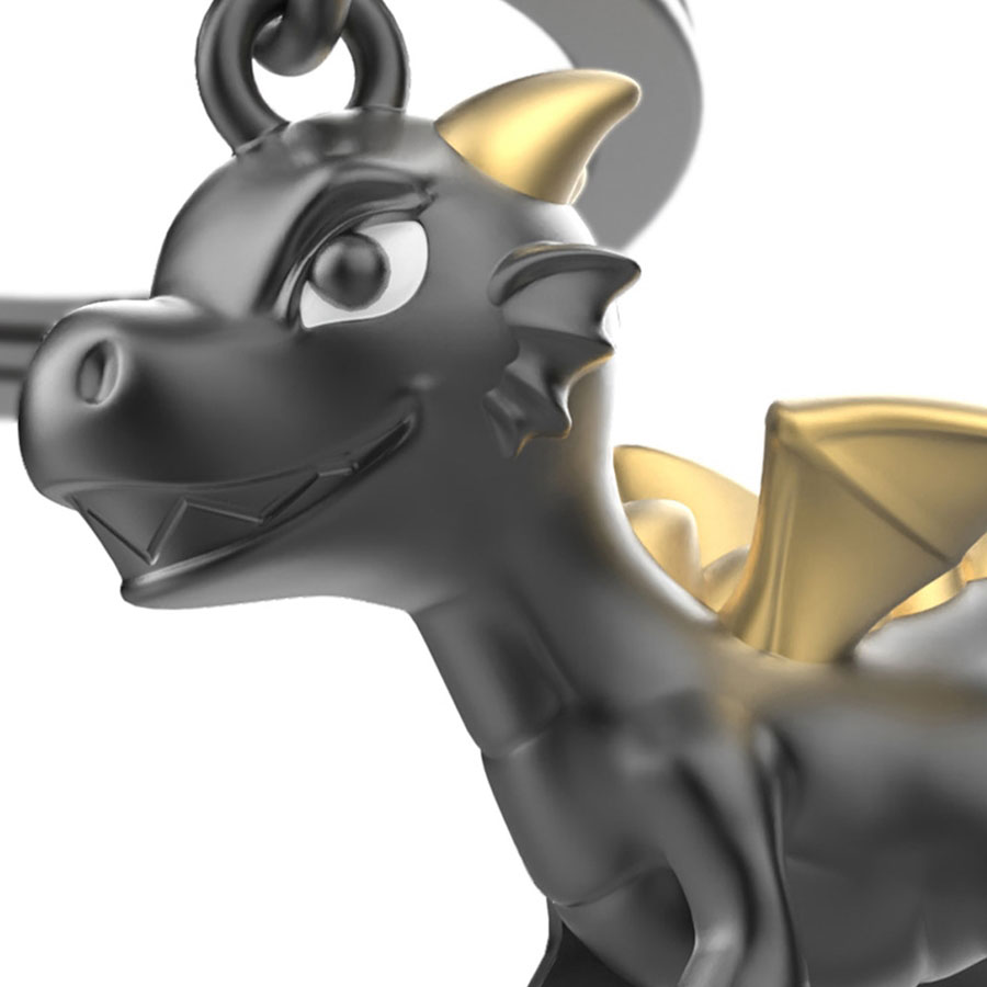 Porta-Chaves Metalmorphose Dragão Mtm338-01 ( Imagem 2 de 3 ) - Preview