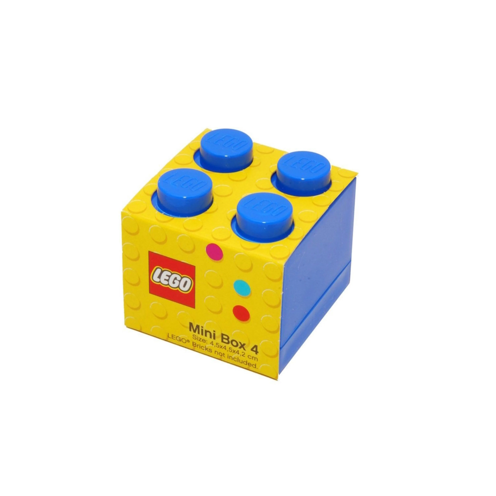 LEGO® Mini Caixa de Arrumação 2x2 | Azul | 46x46x43 mm ( Imagem 2 de 4 ) - Preview