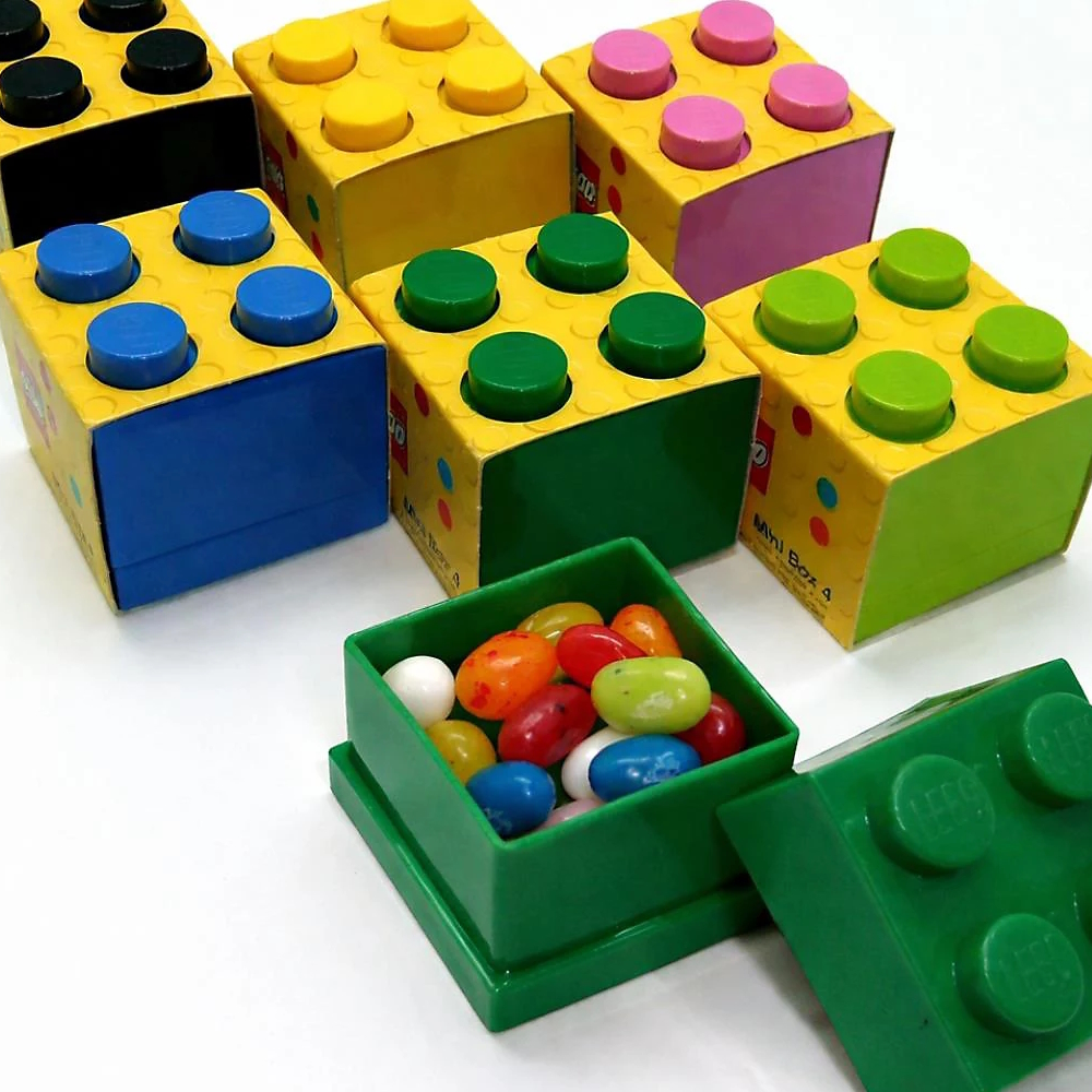 LEGO® Mini Caixa de Arrumação 2x2 | Verde | 46x46x43 mm ( Imagem 3 de 3 ) - Preview