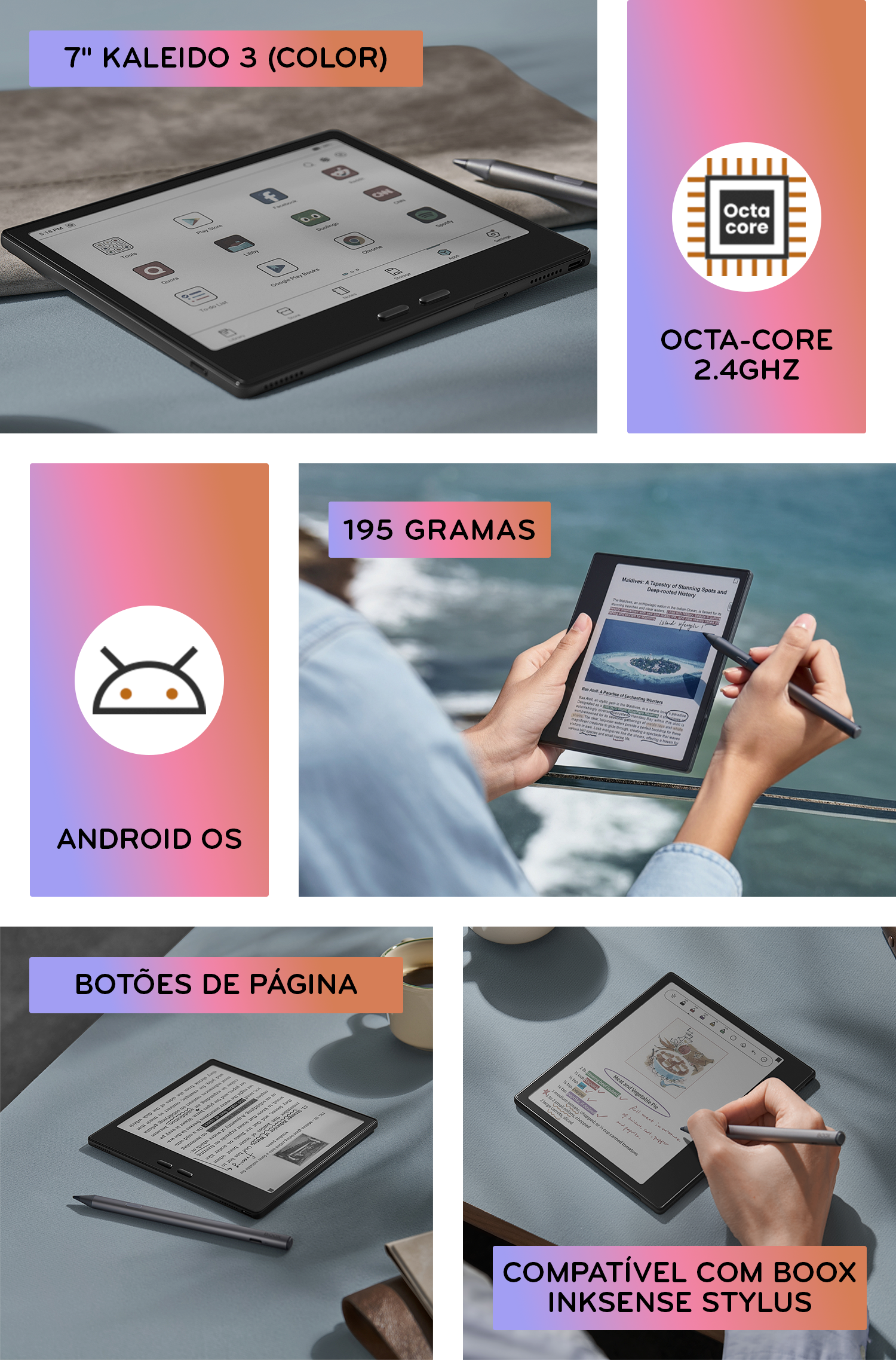 BOOX GO Color 7 - Gen II (preto) ( Imagem 4 de 6 ) - Preview