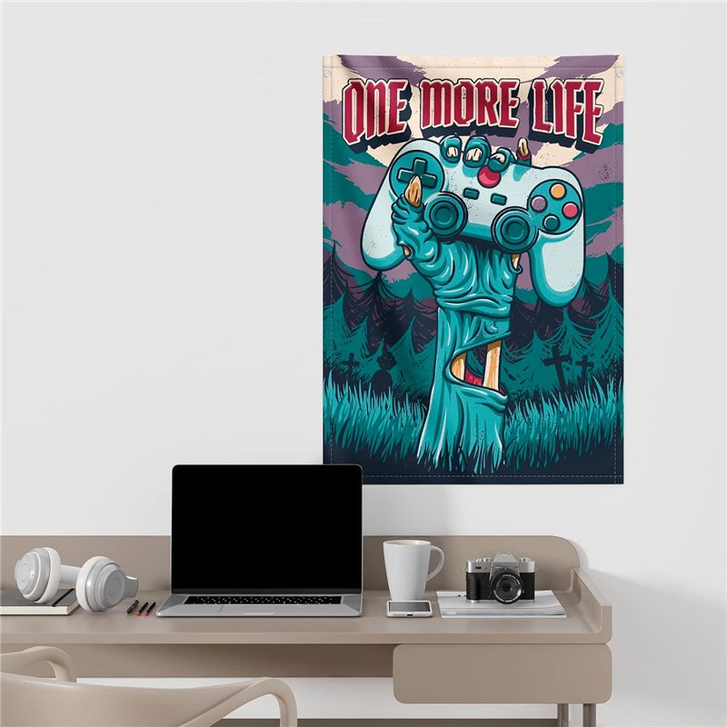 Poster de Tecido / Wall Scroll (70x100cm) - Gameration One More Life ( Imagem 2 de 3 ) - Preview