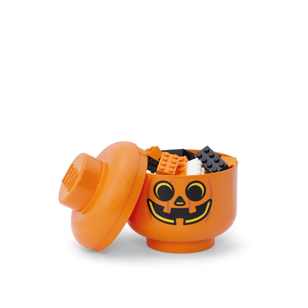 LEGO® Mini Cabeça de Arrumação | Pumpkin | 102x115 mm ( Imagem 2 de 2 ) - Preview