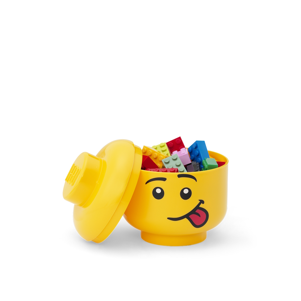LEGO® Mini Cabeça de Arrumação | Silly | 102x115 mm ( Imagem 2 de 2 ) - Preview