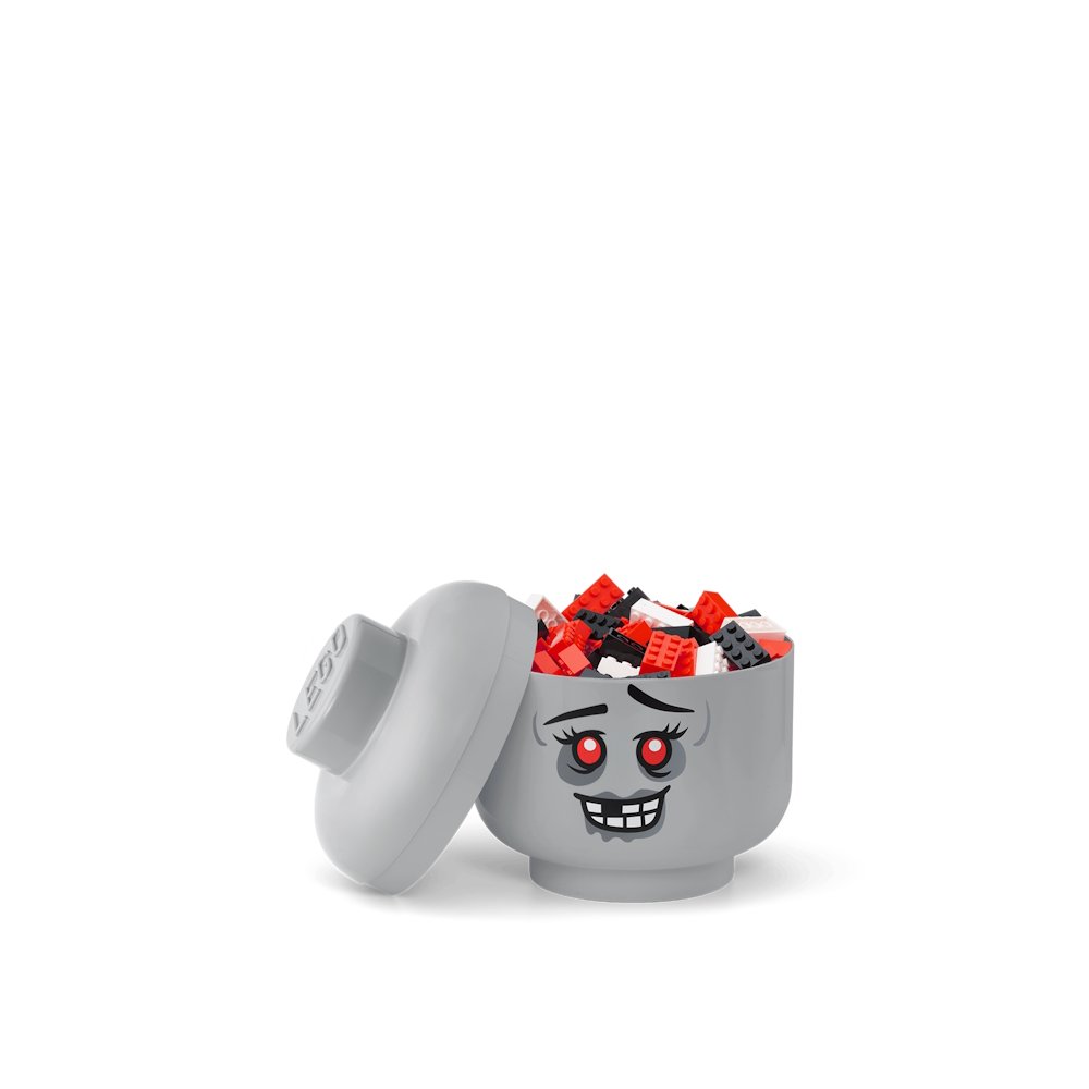 LEGO® Mini Cabeça de Arrumação | Zombie | 102x115 mm ( Imagem 2 de 2 ) - Preview