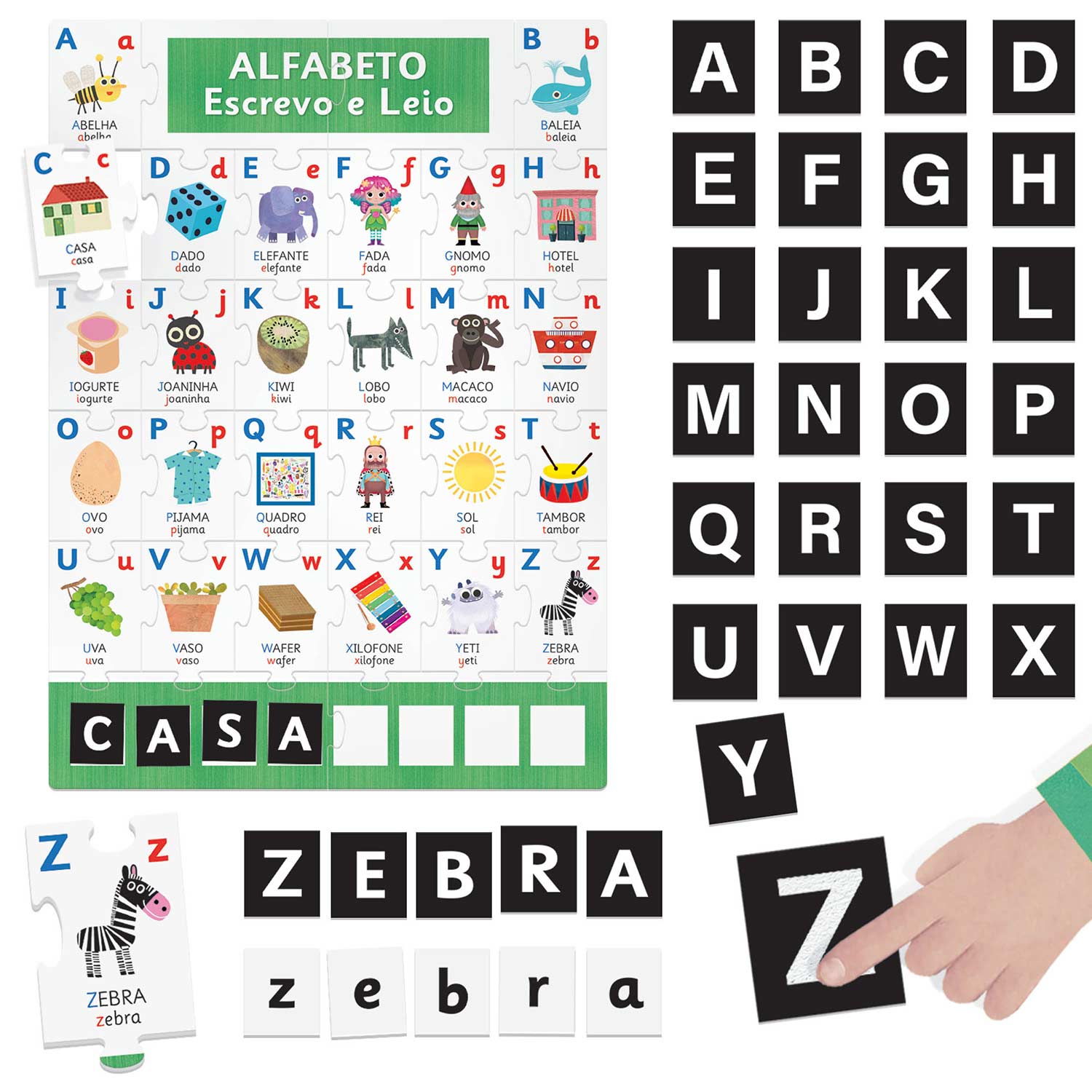 Alfabeto Escrevo E Leio Headu Hu64245Pt ( Imagem 2 de 2 ) - Preview