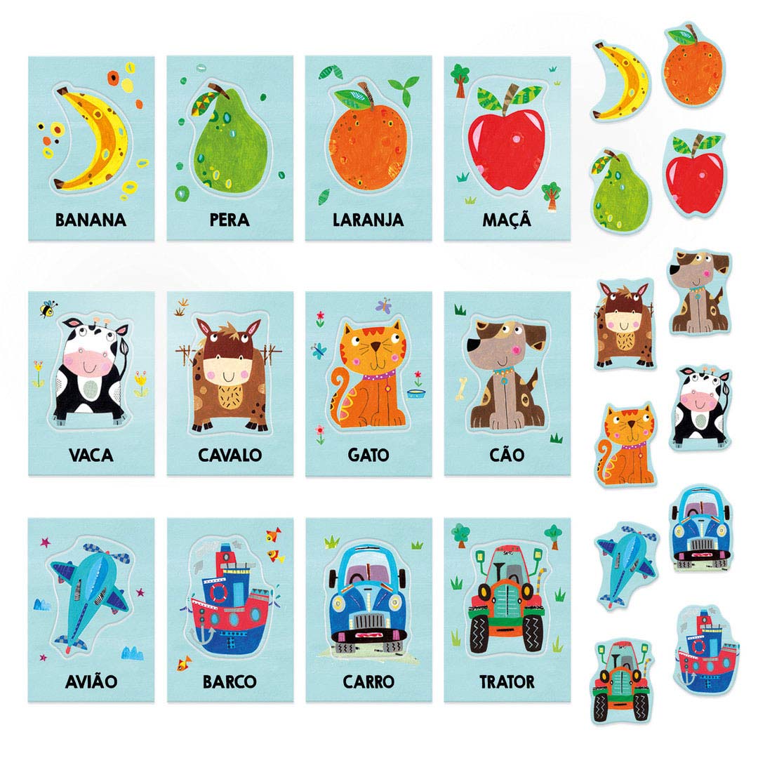 Flashcards Para Bebes Montessori Headu Hu26357Pt ( Imagem 2 de 2 ) - Preview