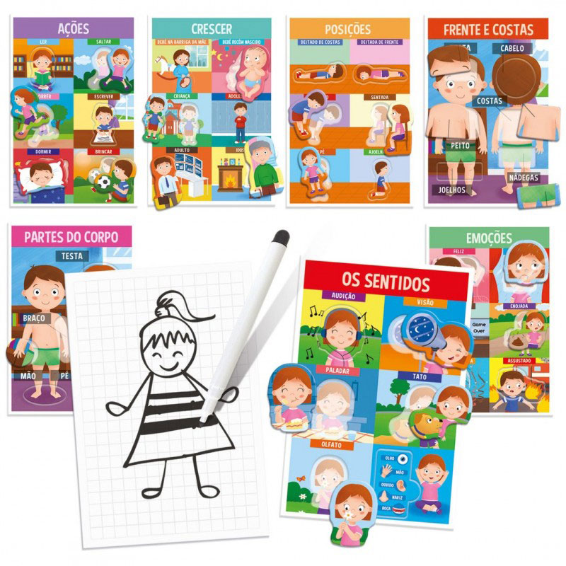 Montessori Somos Feitos Assim Headu Hu26340Pt ( Imagem 2 de 2 ) - Preview
