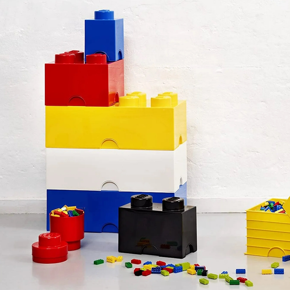 LEGO® Storage Box 2x4 | White | 500x250x180 mm | Stackable ( Imagem 4 de 5 ) - Preview