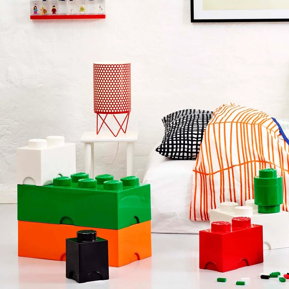 LEGO® Storage Box 2x4 | Green | 500x250x180 mm | Stackable ( Imagem 4 de 4 ) - Preview