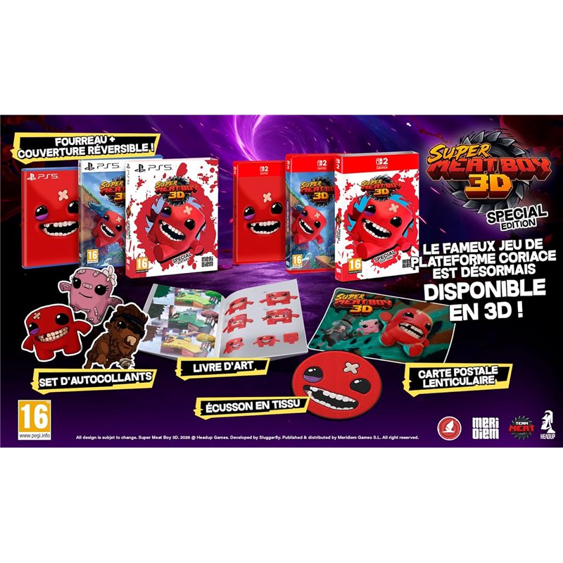 Super Meat Boy 3D - Special Edition PS5 ( Imagem 2 de 2 ) - Preview