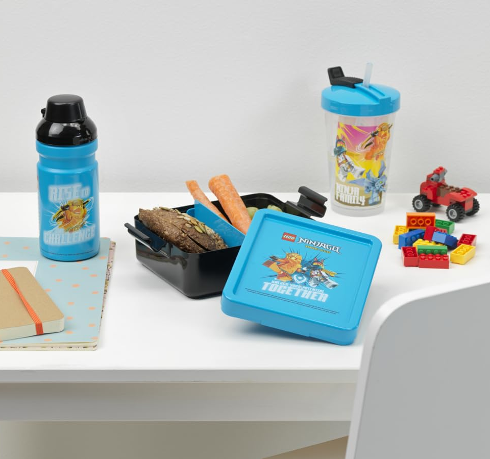 LEGO® Reusable Cup with Straw | Ninjago | 500 ml ( Imagem 3 de 3 ) - Preview