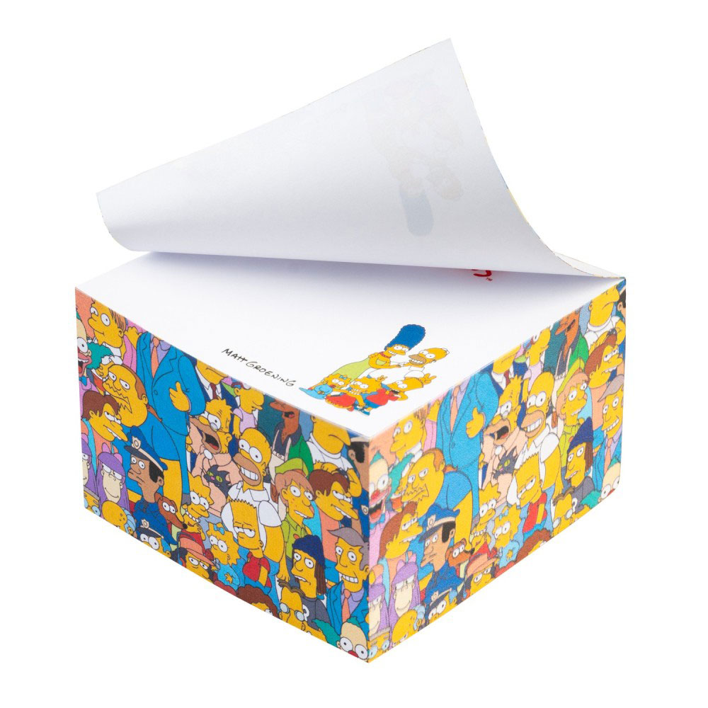 Bloco De Notas Aderentes The Simpsons 75X75Cm Mb009 ( Imagem 2 de 4 ) - Preview