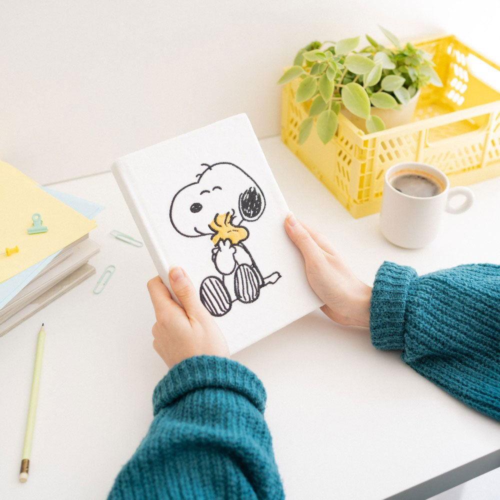 Caderno De Pelúcia A5 Snoopy Liso 90Fl 100G Ctpa5009 ( Imagem 4 de 4 ) - Preview