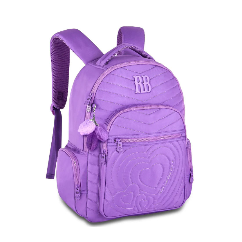 Mochila Com Bolsa Para Portátil 15'' Rebecca Bonbon Pastel 44X33X13Cm Sortido Rb24581 ( Imagem 3 de 4 ) - Preview