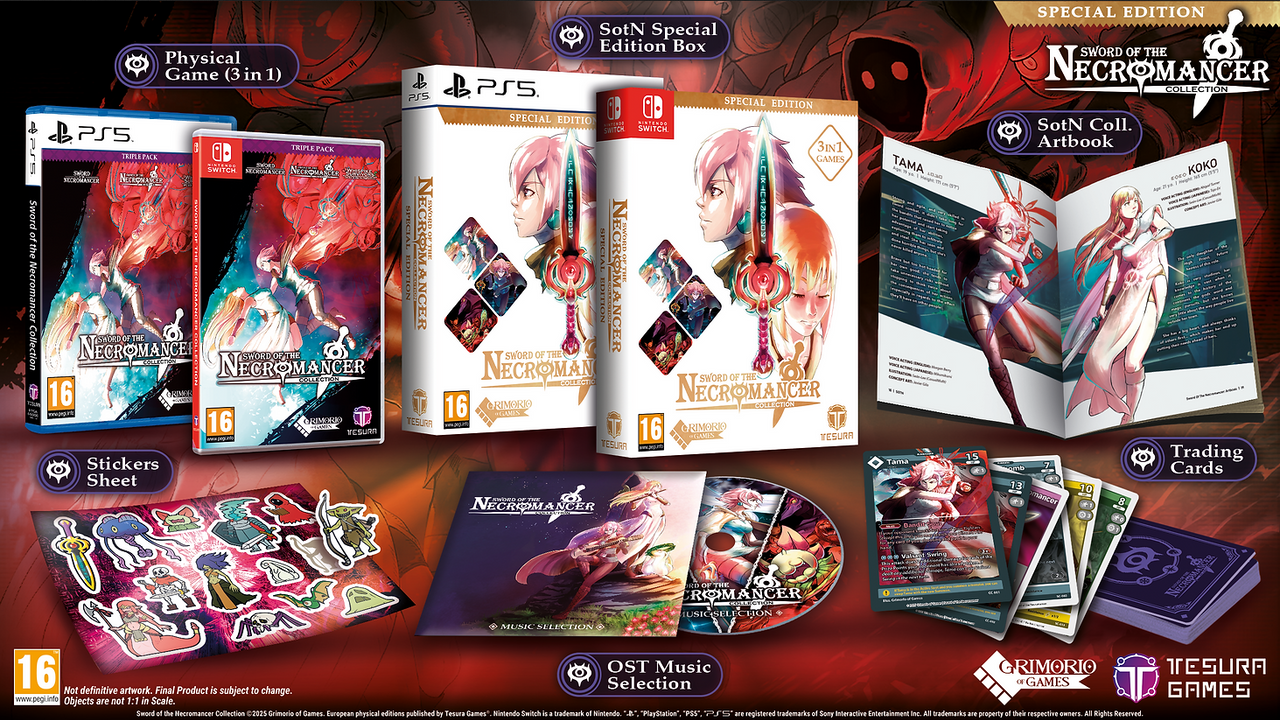 Sword of the Necromancer Collection Special Edition PS5 ( Imagem 2 de 2 ) - Preview