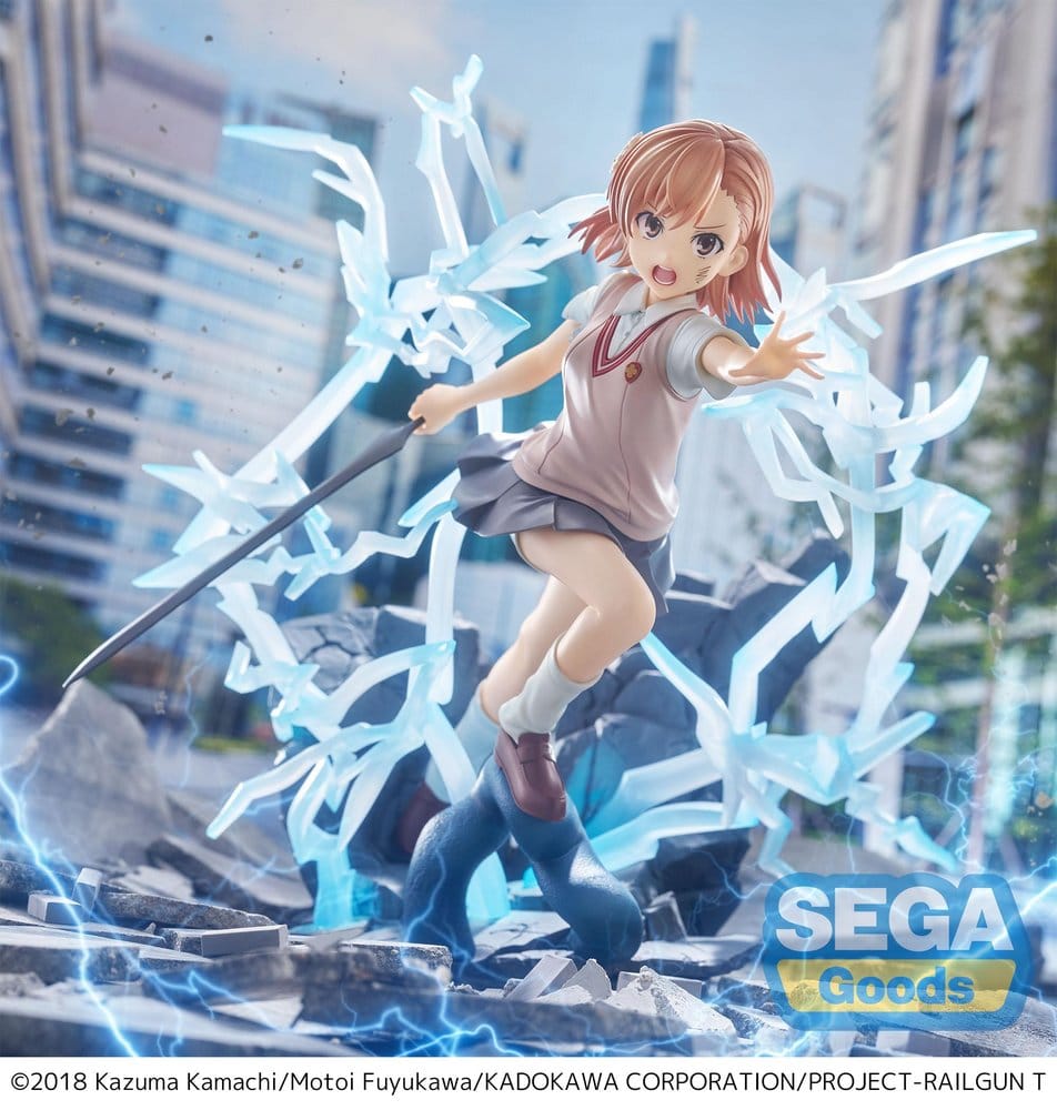 Figura A Certain Scientific Railgun T FIGURIZMa PVC Mikoto Misaka 23 cm ( Imagem 4 de 4 ) - Preview