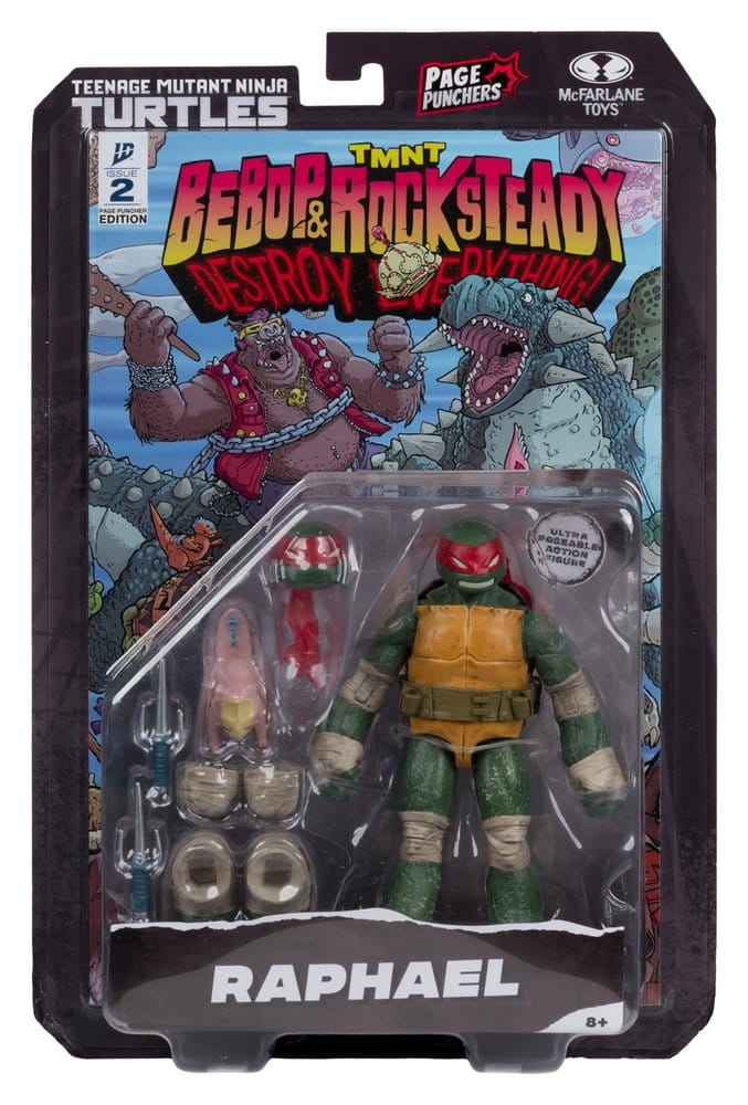 Teenage Mutant Ninja Turtles Page Punchers Action Figure Raphael 13 cm ( Imagem 4 de 4 ) - Preview