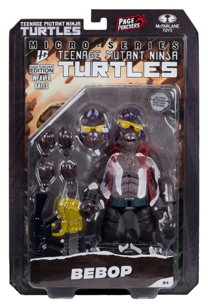 Teenage Mutant Ninja Turtles Page Punchers Action Figure Bebop 16 cm ( Imagem 4 de 4 ) - Preview
