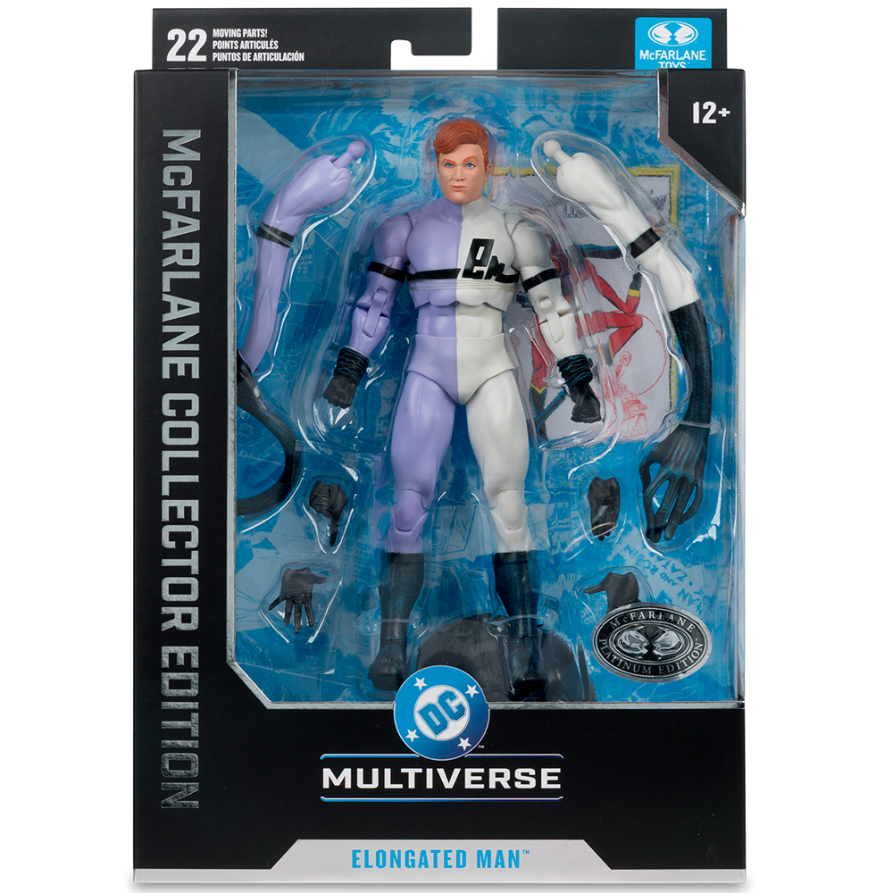 DC Multiverse McFarlane Collector Edition Action Figure Elongated Man Chase ( Imagem 4 de 4 ) - Preview