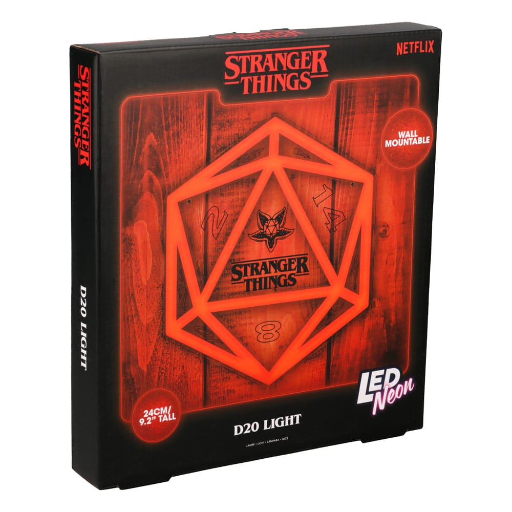 Stranger Things 5 ​​LED Wall Lamp Light Neon ( Imagem 3 de 3 ) - Preview