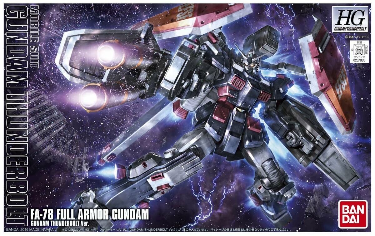 Gundam Model Kit High Grade Full Armor Gundam Thunder. 1/144 ( Imagem 2 de 2 ) - Preview