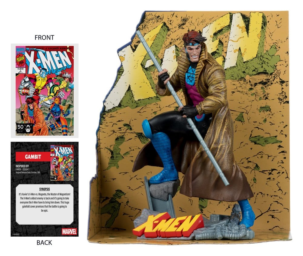 Marvel Collection PVC Statue 1/10 Gambit (X-Men #1) 18 cm ( Imagem 2 de 4 ) - Preview