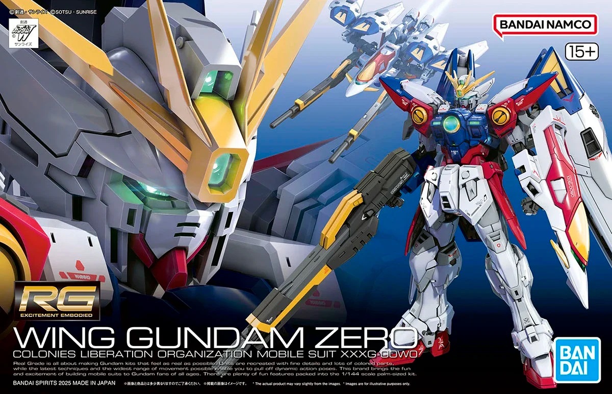 Gundam - RG 1/144 Wing Gundam Zero Model Kit ( Imagem 2 de 2 ) - Preview