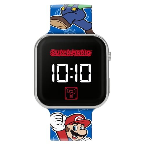 Super Mario Bros. LED Strap Watch ( Imagem 2 de 2 ) - Preview