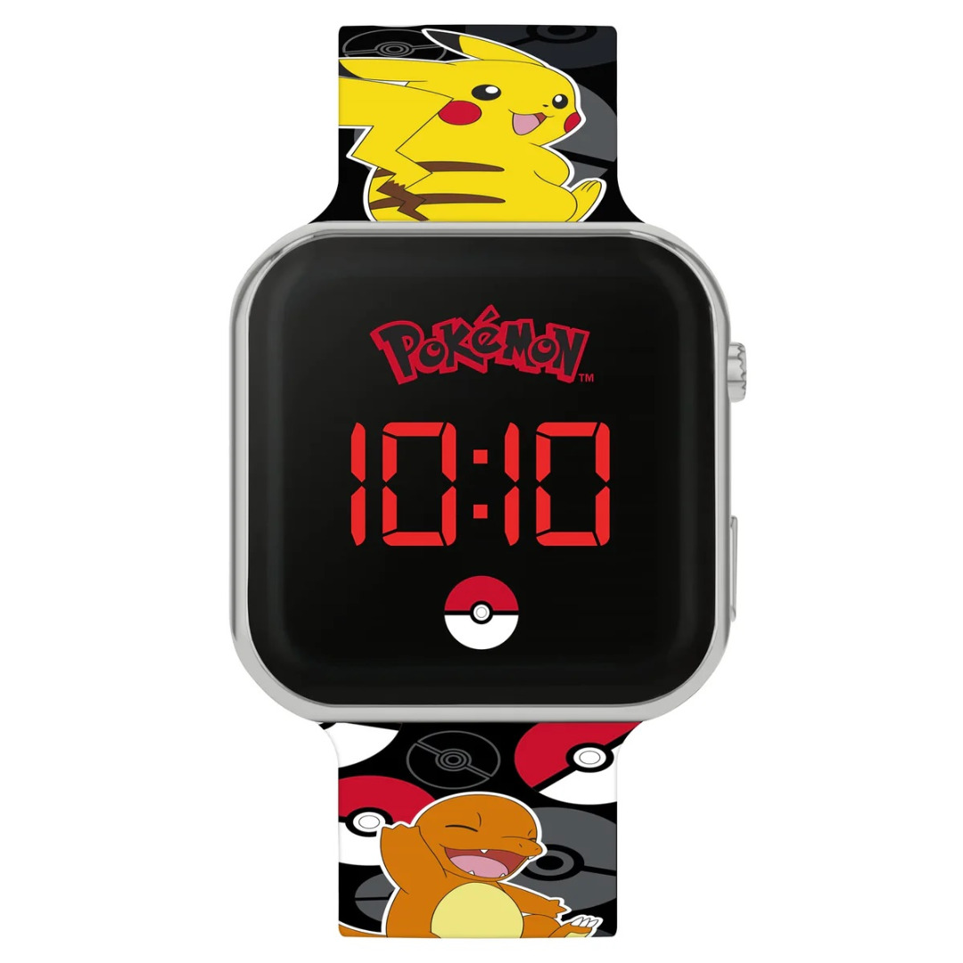 Pokémon Black LED Strap Watch ( Imagem 2 de 2 ) - Preview