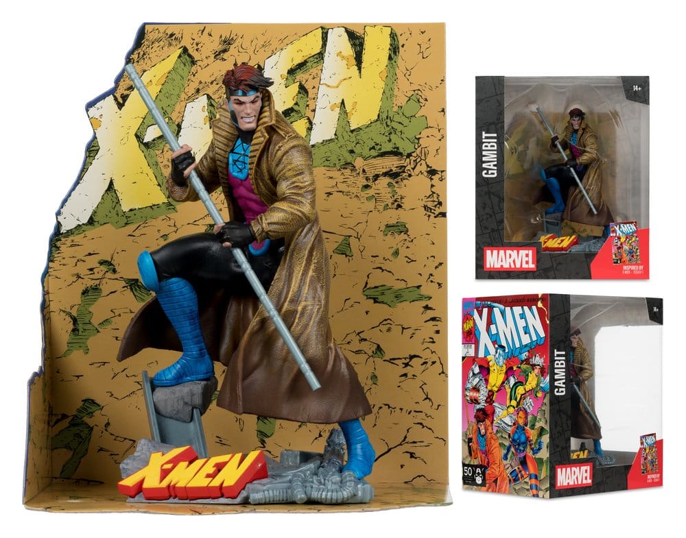 Marvel Collection PVC Statue 1/10 Gambit (X-Men #1) 18 cm ( Imagem 4 de 4 ) - Preview