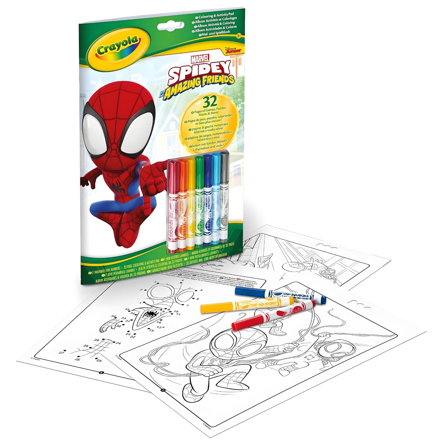 Bloco de Atividades Spidey Amazing Friends ( Imagem 2 de 4 ) - Preview