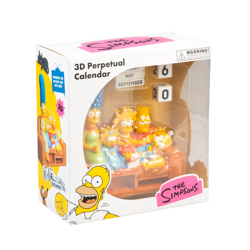 Calendário 3D Perpétuo - The Simpsons ( Imagem 2 de 3 ) - Preview