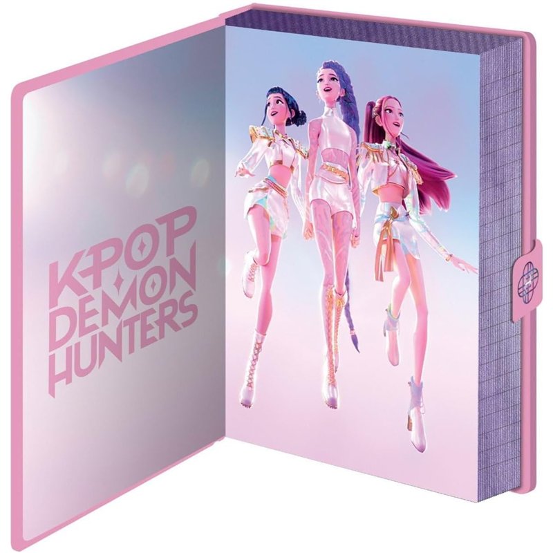 Caderno Premium A5 Notebook - Kpop Demon Hunters ( Imagem 2 de 3 ) - Preview