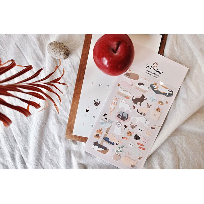 Autocolantes Suatelier Meow (1 Folha) Sua-1093 ( Imagem 2 de 2 ) - Preview
