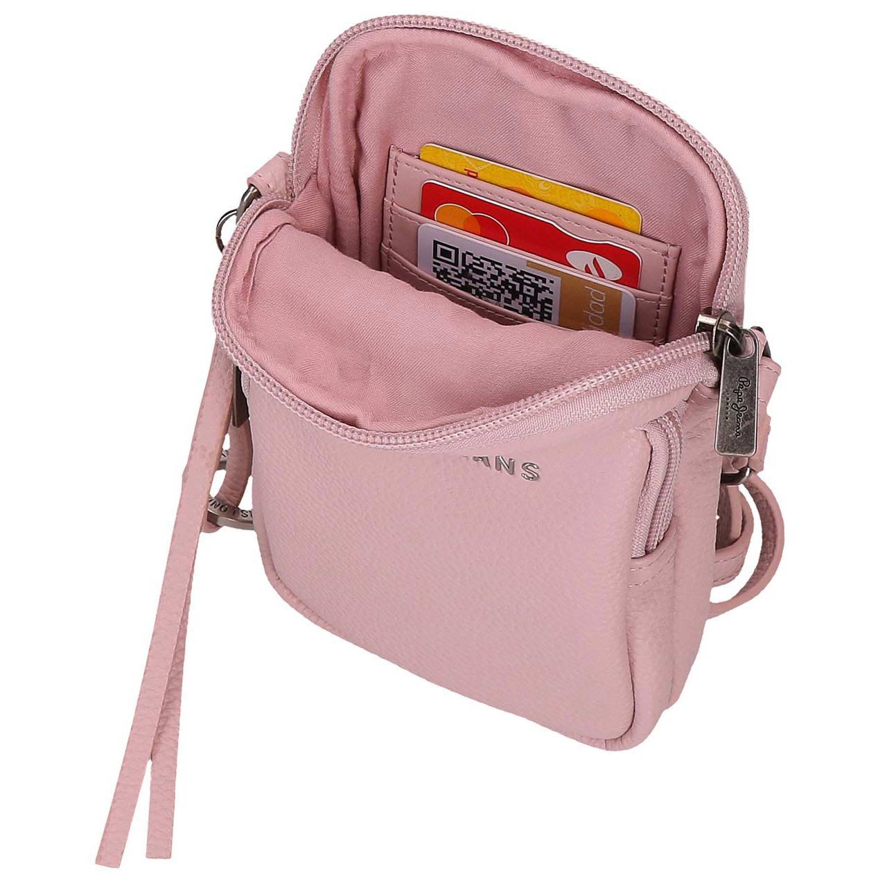 Bolsa De Telemovel Pepe Jeans Paola Rosa 11X17,5X2,5Cm 420136554076 ( Imagem 4 de 4 ) - Preview